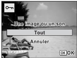 PENTAX OPTIO W80 - Pour protégger toutes les images et les fichiers son - 1