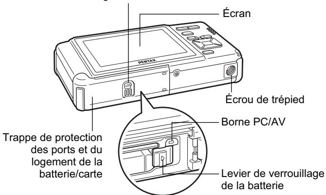 PENTAX OPTIO W80 - Vue arrrière - 1