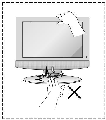 LG-GOLDSTAR 20 LC 1 RB - Positionnement de l'écran - 2