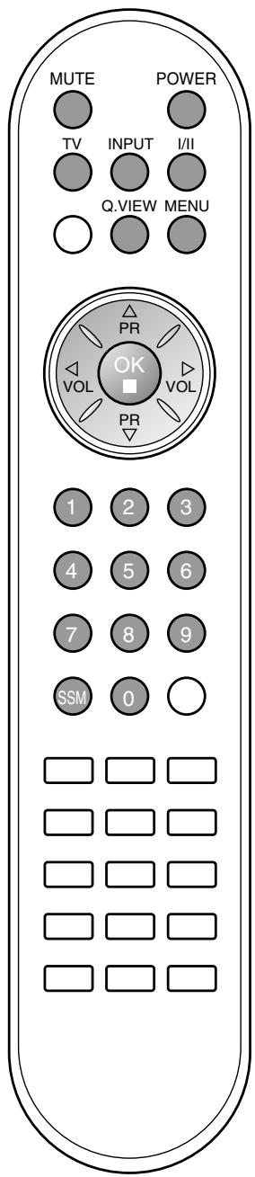 LG-GOLDSTAR 20 LC 1 RB - Sélection de la langue pour l'affichage écran - 1