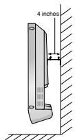 LG-GOLDSTAR 20 LC 1 RB - Montage au mur : Installation horizontal - 3