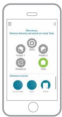 SOMFY Tahoma S - Activer un mode de sécurité - 5