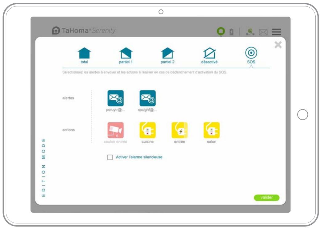 SOMFY Tahoma S - MODES DE SECURITÉ & FONCTION SOS : édition - 1