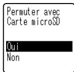 OLYMPUS VN-406PC - Insertion d'une carte microSD - 4