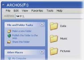 ARCHOS 18 VISION BLACK - METTRE DU CONTENU SUR VOTRE ARCHOS - 1