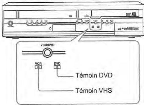 TOSHIBA D-VR51 - Passage du DVD au magnétoscope - 1