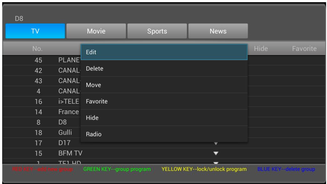 EMTEC TV BOX ANDROID - GESTIONNAIRE DES CHAINES - 2