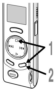 OLYMPUS W-10 - Remetre l'enregistreur dans l'etat initial (CLEAR) - 1