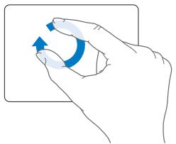 APPLE MBA CTO QWERTY - Utilisation du trackpad multi-touch - 6