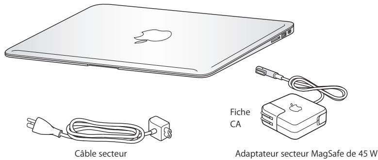 APPLE MBA CTO QWERTY - Contenu de la boîte - 1