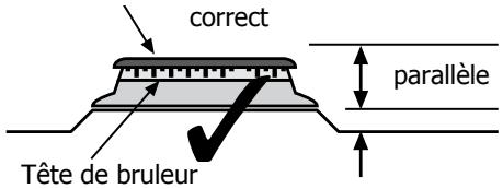 STOVES PSTDF60DO0SS - Capuchons et têtes des brûleurs - 1
