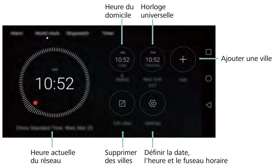 MAROUE 6C GREY + PWBR PRD - Horloge universelle - 1