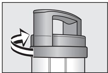 MIELE CVA 5060 TITANE - Nettoyage des conduits de lait - 2