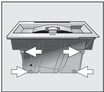 MIELE CVA 5060 TITANE - Montage - 1