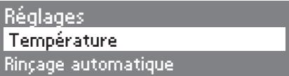 MIELE CVA 5060 TITANE - Température - 2