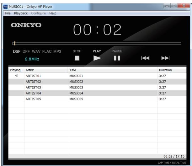ONKKYO DAC-HA300 - Preparing the music files - 1