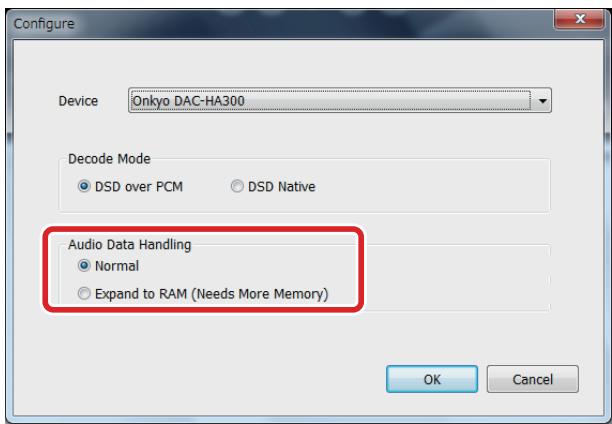 ONKKYO DAC-HA300 - Selecting data loading method - 2
