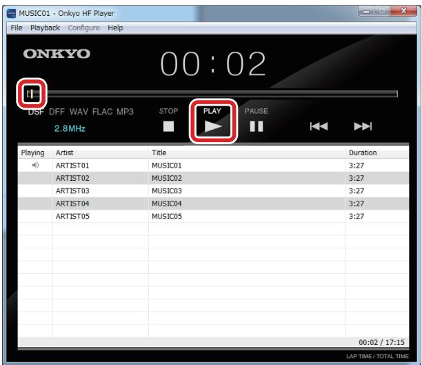 ONKKYO DAC-HA300 - Play back the music files - 1