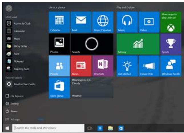 MICROSOFT SBOOKi58G012860 - Acceder au menu Démarrer - 1