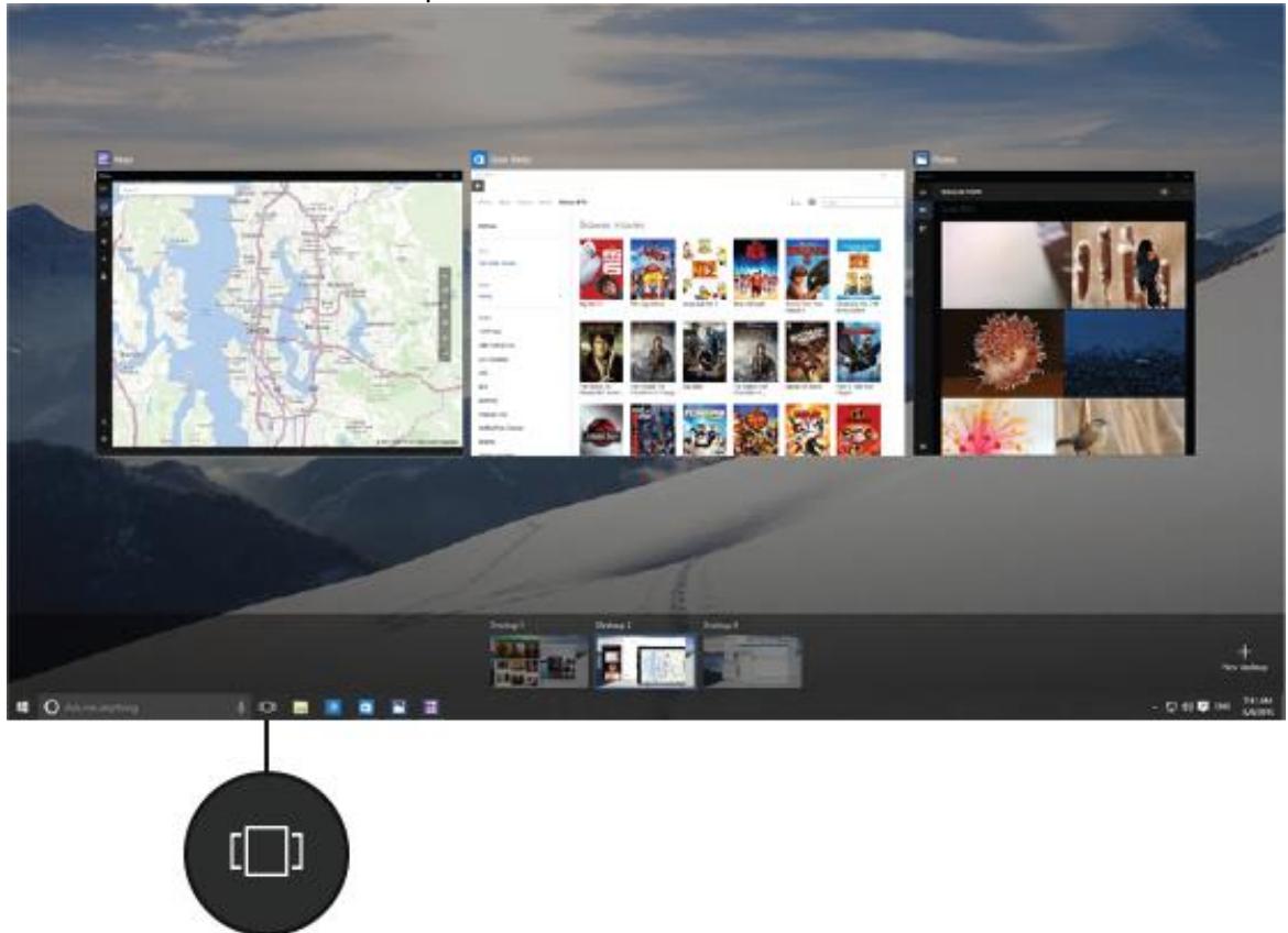 MICROSOFT SBOOKi58G012860 - Affichage des tâches et bureaux virtuels - 1