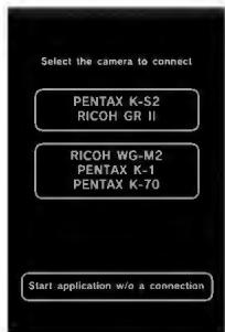 PENTAX R70 - Connexion entre l'appareil et un dispositif de communication - 1