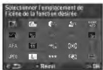 PENTAX R70 - Personnalisation du panneau de contrôle - 1