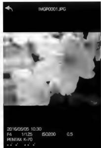 PENTAX R70 - Visuallation des Images - 2