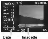 PENTAX R70 - Sélectionnez [Affiche bande film&amp;calendrier]. - 1