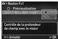 PENTAX R70 - Réglage de la prévisualisation - 1