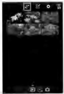 PENTAX R70 - Selection de l'emplacement de stockage des images - 1