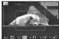 PENTAX R70 - Recadrer une partie de l'image (Recadrer) - 1