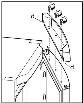 ELECTROLUX ARD 34390 S - Réversibilité des portes - 1