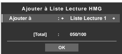 PIONEER PDP-LX6090H - Sélectionnez une liste de lecture. - 1
