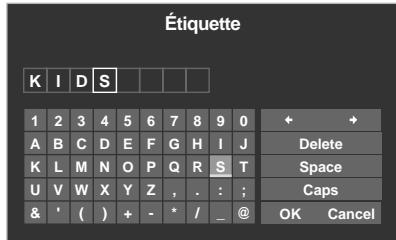 PIONEER PDP-LX6090H - Désignation des chaînes de télévision - 2