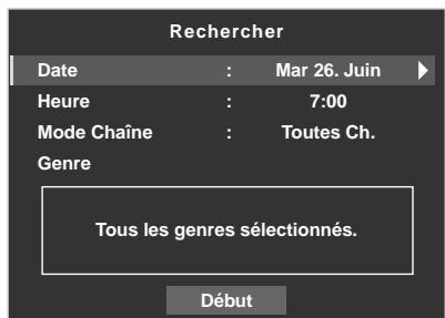 PIONEER PDP-LX6090H - Recherche EPG - 1