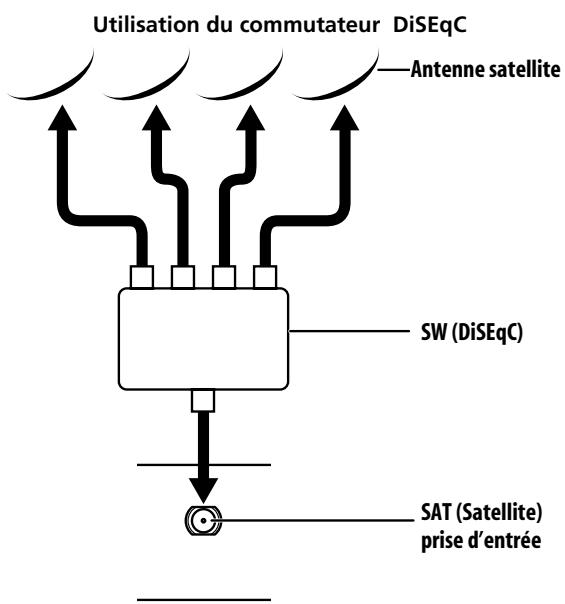 PIONEER PDP-LX6090H - Connexion de l'antenne satellite - 3