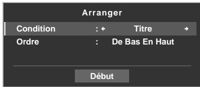 PIONEER PDP-LX6090H - Appuyez sur TOOLS puis selectionnez "Arranger" dans le menu TOOLS. - 1