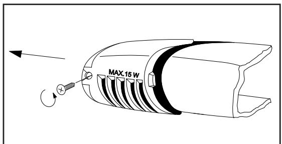 FAURE FRA251W200363892 - Remplacement de l'ampoule déclairage - 1