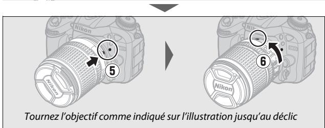 NIKON D7200 18-105MM VR - Fixez un objectif. - 3