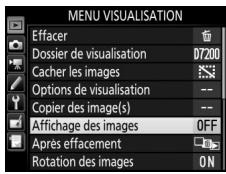 NIKON D7200 18-105MM VR - Mettez en surbrillance une rubrique du menu. - 2