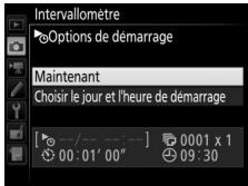 NIKON D7200 18-105MM VR - Modifiez les réglages de l'intervallomètre. - 2