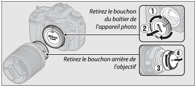 NIKON D7200 18-105MM VR - Fixez un objectif. - 1