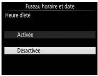 NIKON D7200 18-105MM VR - Choisissez une langue et reglez l'horloge de l'appareil photo. - 4