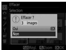 NIKON D7200 18-105MM VR - Effacez les photos sélectionnées. - 1