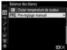 NIKON D7200 18-105MM VR - Sélectionnez Pré-réglage manuel. - 1