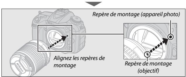 NIKON D7200 18-105MM VR - Fixez un objectif. - 2