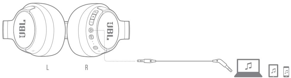 JBL TUNE 700NC - Wired LISTENING MODE - 2