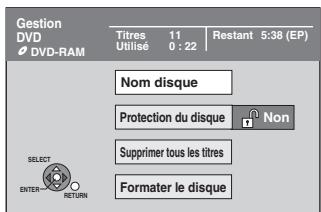 PANASONIC DMR-EH55 - Proédures communes - 2