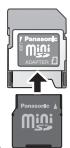 PANASONIC DMR-EH55 - Introduction/Retrait d'une carte SD - 3