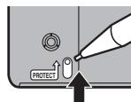 PANASONIC DMR-EH55 - Protection sur cartouche - 1